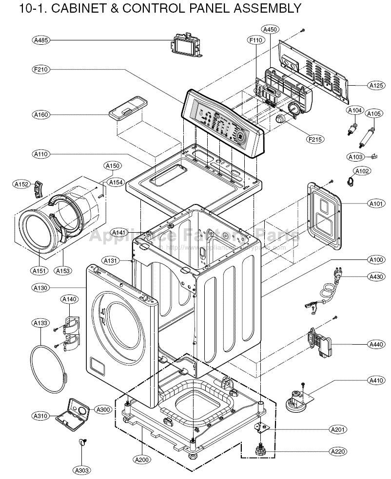 Front Load Washer: Kenmore Front Load Washer Parts Diagram