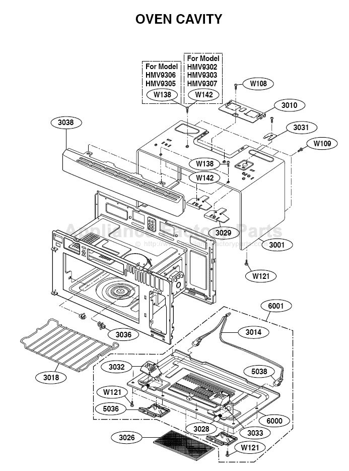 Parts for HMV9305 | Bosch | Microwaves
